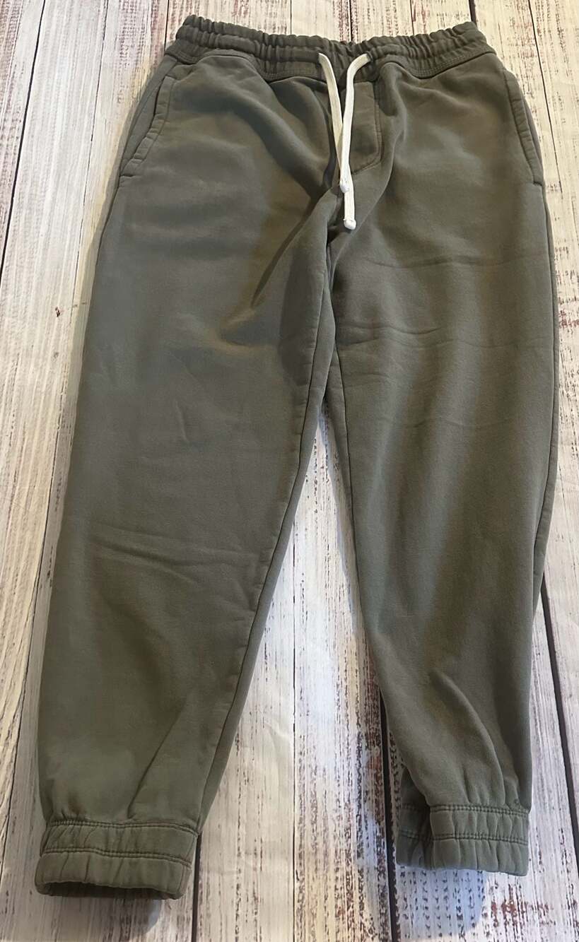 American Eagle Outfitters Men's Grey Fleece Jogger Sweatpants